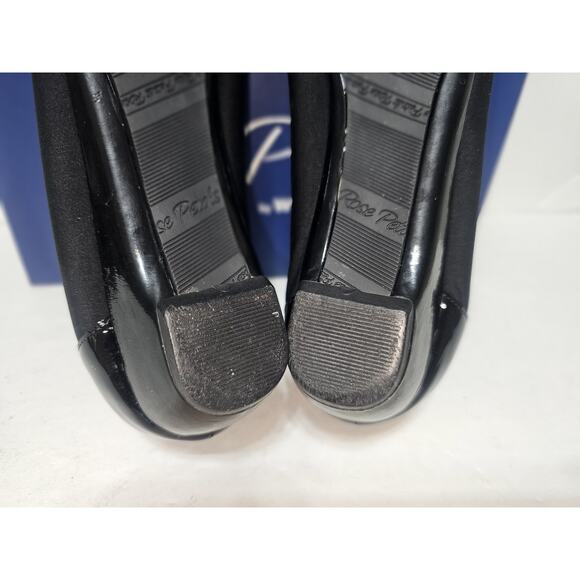 Walking Cradles Black Flats, Size 12M, Leather/Textile Upper, Slip-on - Picture 9 of 12